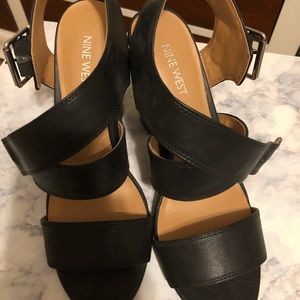 Black Strappy Sandals